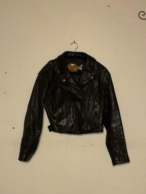 Harley-Davidson Black Leather Moto Jacket